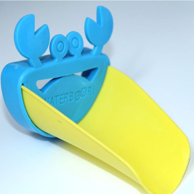 Faucet Extension Children's Guide Sink Hand Sanitizer Handwashing Tools New Crab Cartoon Extension of The Water Trough Bathroom